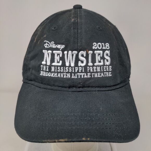 Disney Newsies The Mississippi Premiere 2018 Slideback Hat Black OSFM - Picture 2 of 7